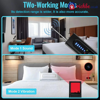 [Protecting your privacy] Hidden Camera Detectors GPS Tracker Detector and RF Signal Scanner Find Out Hidden GPS