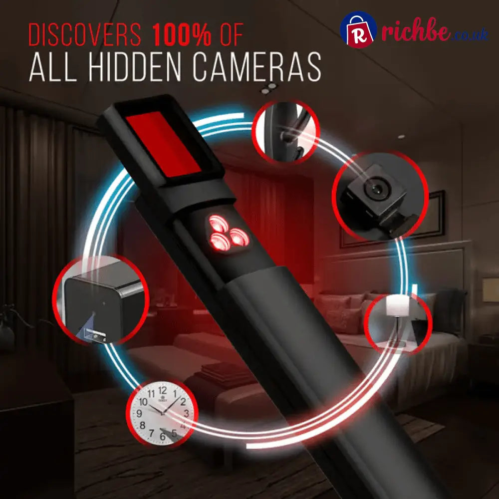 [Protecting your privacy] Hidden Camera Detectors GPS Tracker Detector and RF Signal Scanner Find Out Hidden GPS