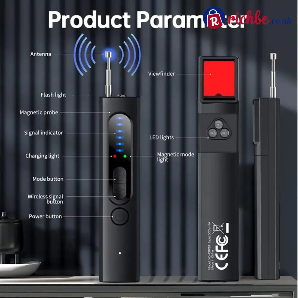 [Protecting your privacy] Hidden Camera Detectors GPS Tracker Detector and RF Signal Scanner Find Out Hidden GPS