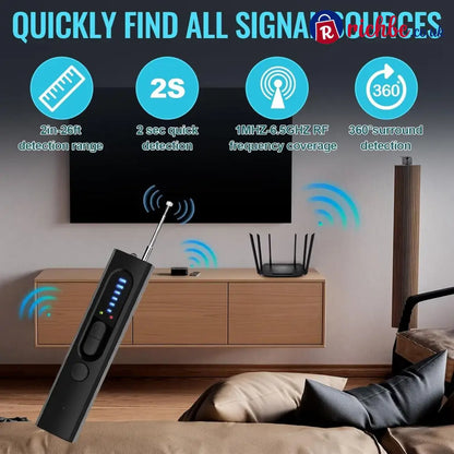 [Protecting your privacy] Hidden Camera Detectors GPS Tracker Detector and RF Signal Scanner Find Out Hidden GPS