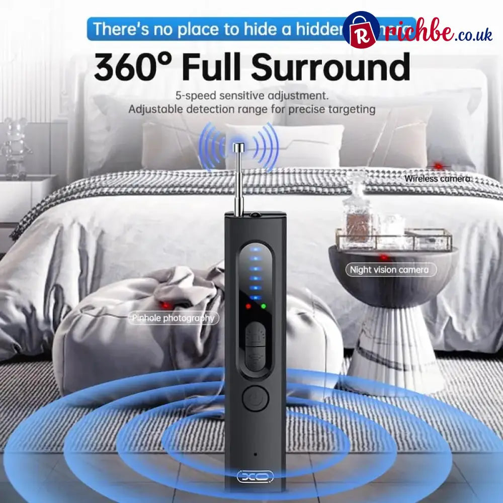[Protecting your privacy] Hidden Camera Detectors GPS Tracker Detector and RF Signal Scanner Find Out Hidden GPS