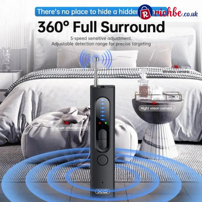 [Protecting your privacy] Hidden Camera Detectors GPS Tracker Detector and RF Signal Scanner Find Out Hidden GPS
