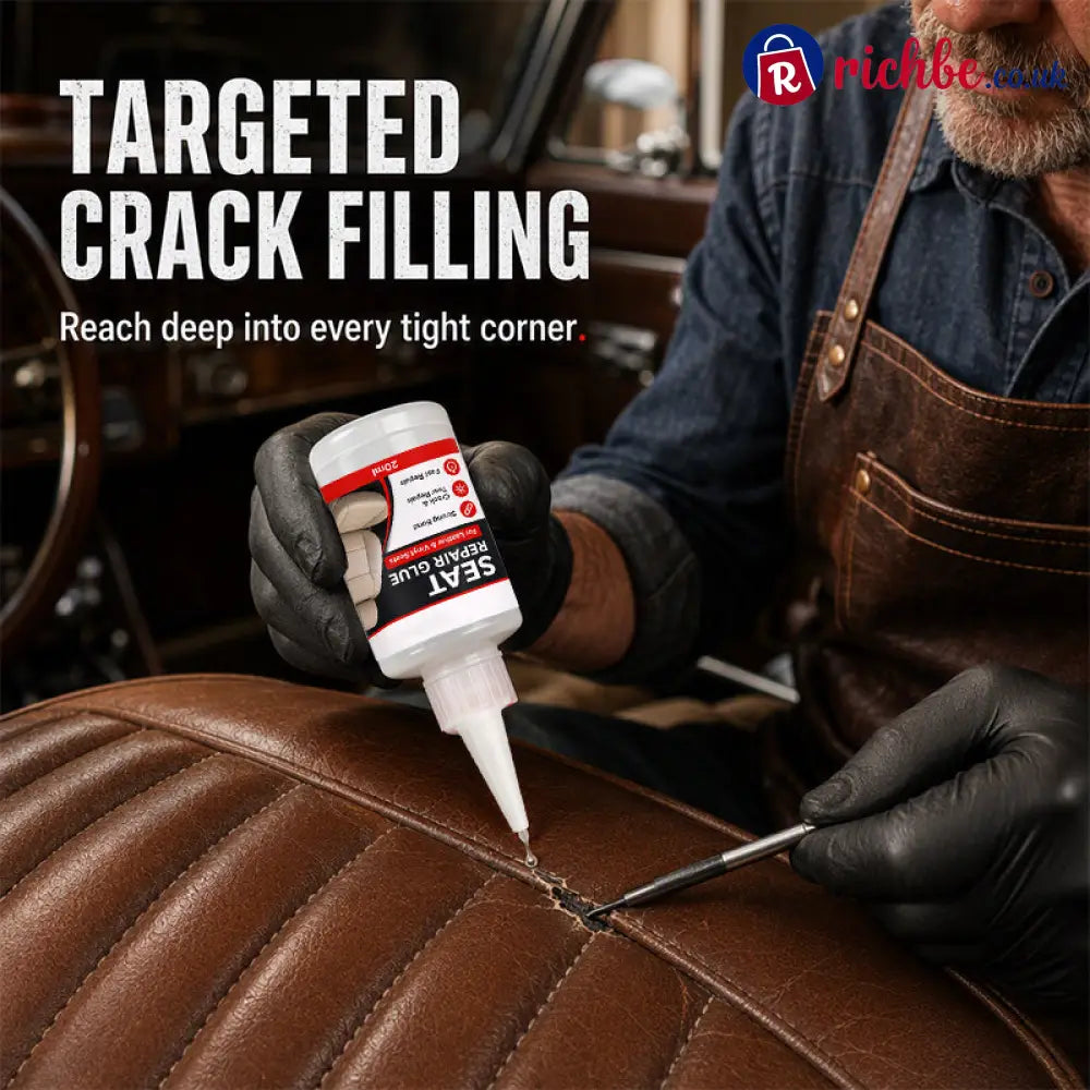 Quick Dry Car Seat Leather Repair Glue - Cleaning & Odor