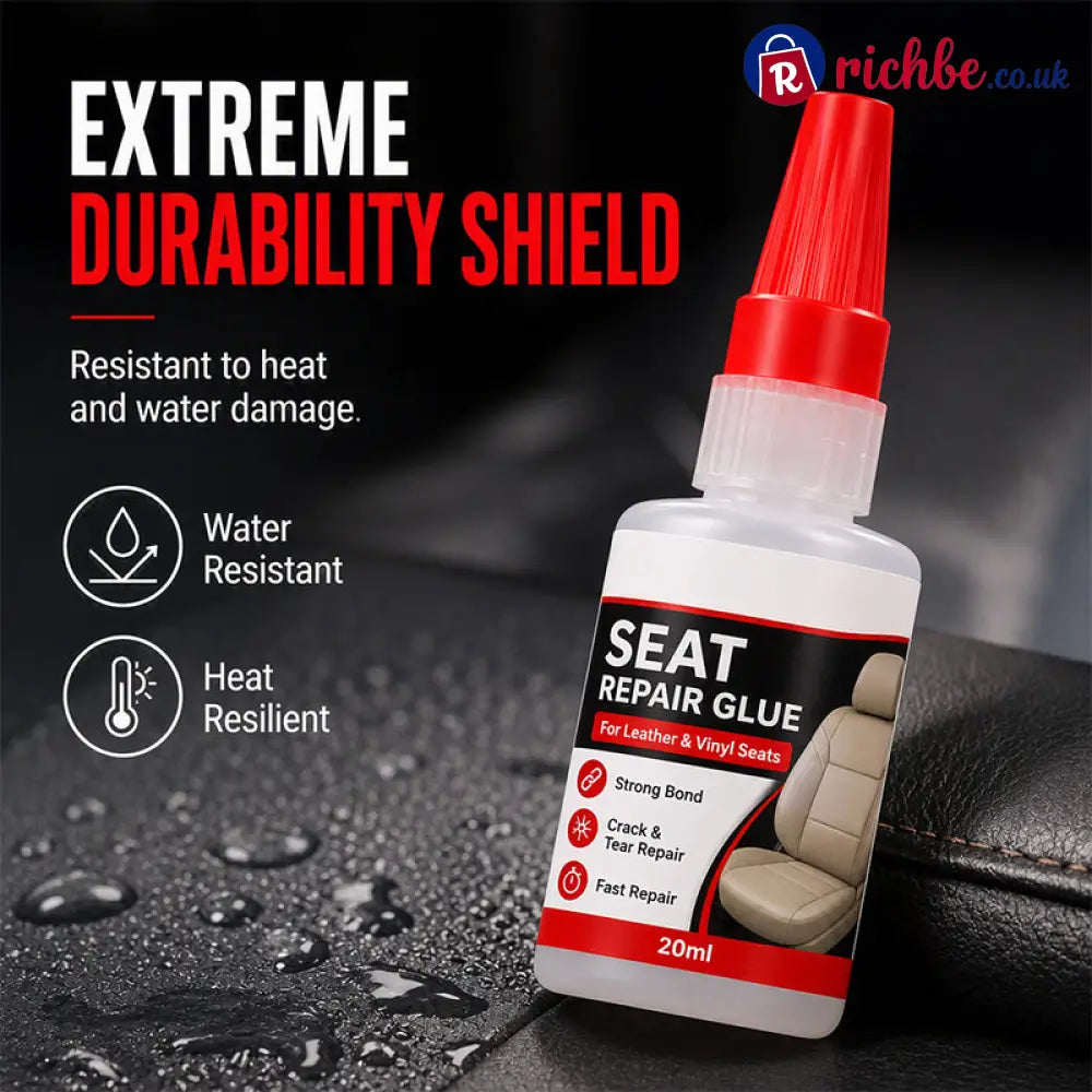 Quick Dry Car Seat Leather Repair Glue - Cleaning & Odor