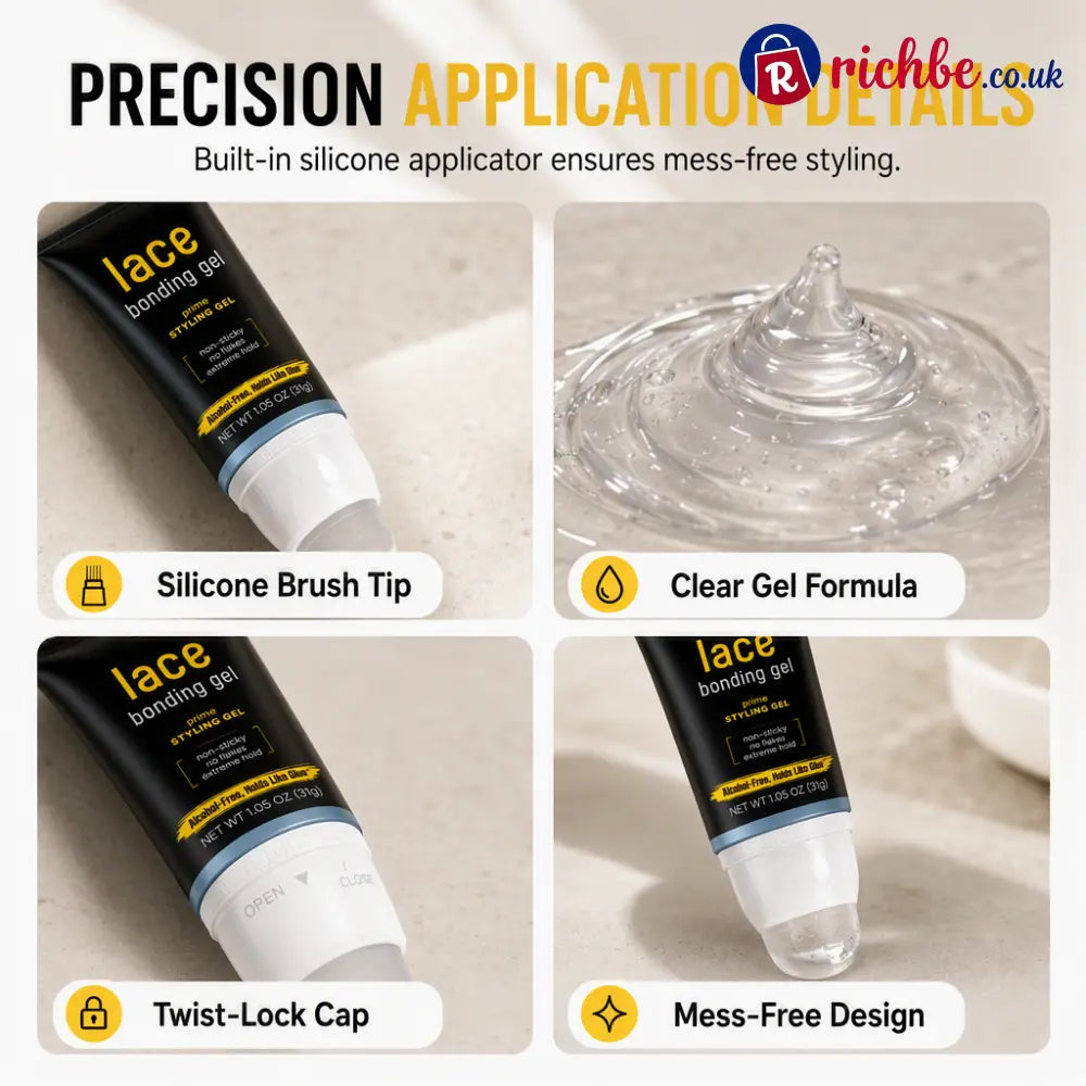 Quick-Drying Lace Bonding Gel Wig Glue - Health & Beauty