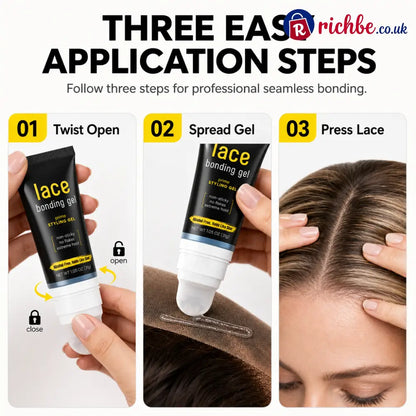 Quick-Drying Lace Bonding Gel Wig Glue - Health & Beauty