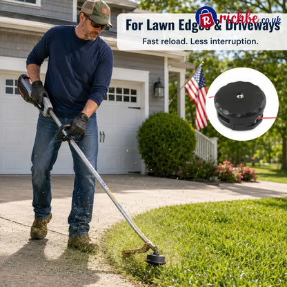 🌿 Quick-Load Trimmer Head – M10 × 1.25 No-Disassembly String Trimmer Replacement Head - Hot Sale