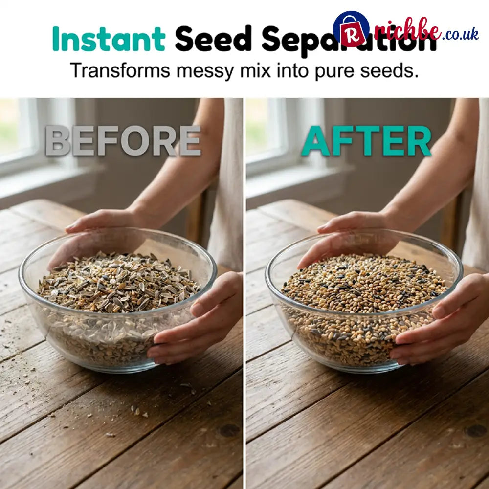 Rechargeable Bird Seed Shell Separator - Tools & Gadgets