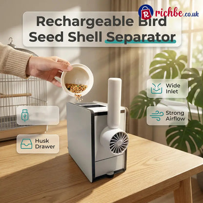Rechargeable Bird Seed Shell Separator - Tools & Gadgets