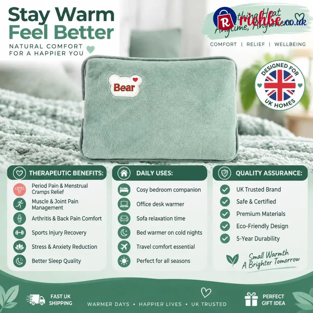 Rechargeable Hot Water Bottles Heat Packs Explosion-proof Heat Pads