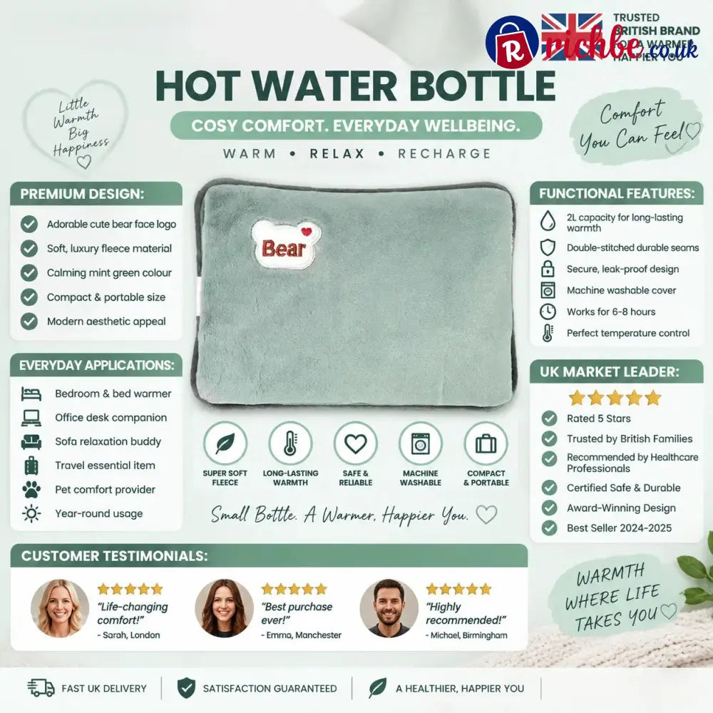 Rechargeable Hot Water Bottles Heat Packs Explosion-proof Heat Pads