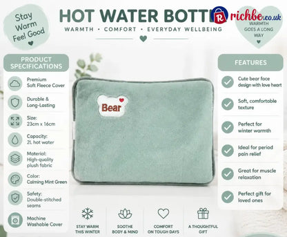 Rechargeable hot water bottles heat packs explosion-proof heat pads - Hot Sale