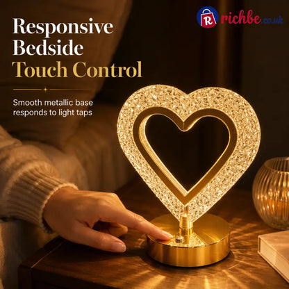 🎄✨Rechargeable Touch Control Night Light 3 Color Stepless Dimmable Bedside Atmosphere Lamp for Bedroom Creative