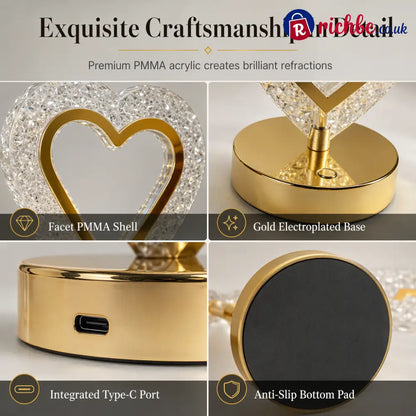 🎄✨Rechargeable Touch Control Night Light 3 Color Stepless Dimmable Bedside Atmosphere Lamp for Bedroom Creative
