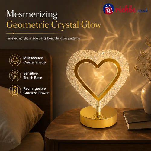 🎄✨Rechargeable Touch Control Night Light 3 Color Stepless Dimmable Bedside Atmosphere Lamp for Bedroom Creative