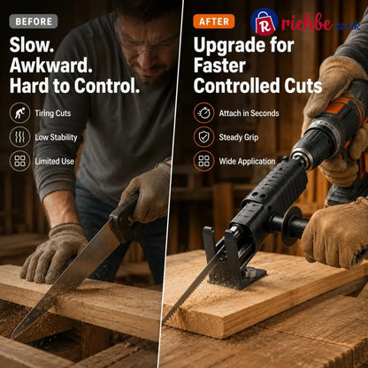 Reciprocating Saw Attachment for Drill - All Collections