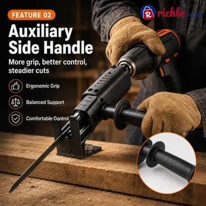 Reciprocating Saw Attachment for Drill - All Collections