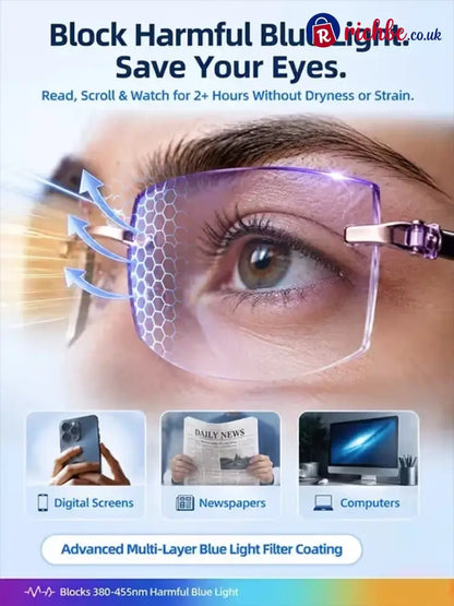 [Regain Your Youthful Vision] Smart Zoom Diamond-Cut Reading Glasses