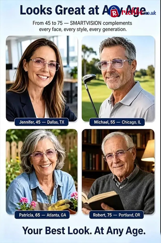[Regain Your Youthful Vision] Smart Zoom Diamond-Cut Reading Glasses