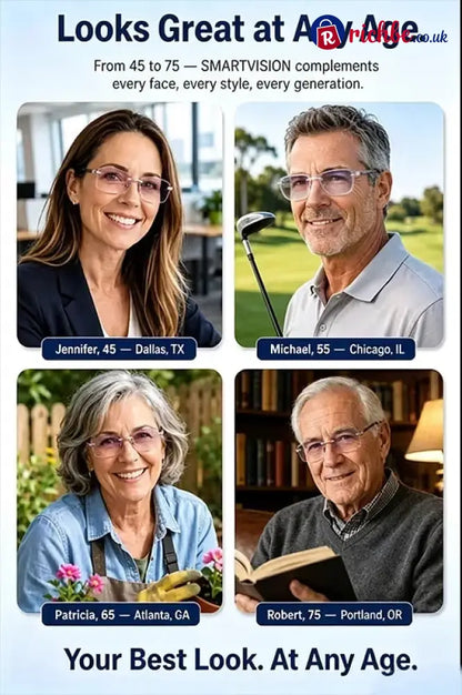 [Regain Your Youthful Vision] Smart Zoom Diamond-Cut Reading Glasses