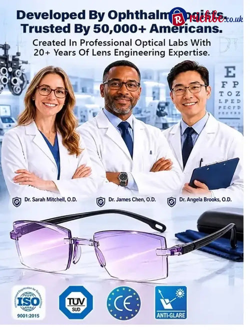 [Regain Your Youthful Vision] Smart Zoom Diamond-Cut Reading Glasses