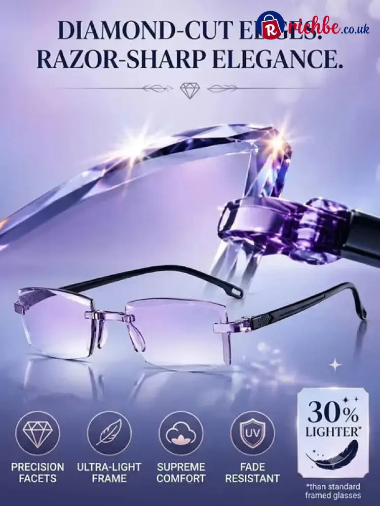 [Regain Your Youthful Vision] Smart Zoom Diamond-Cut Reading Glasses