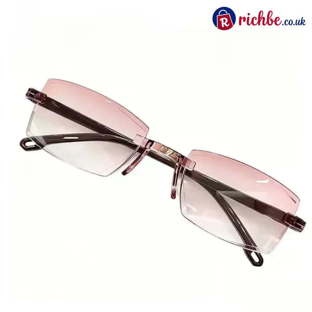 [Regain Your Youthful Vision] Smart Zoom Diamond-Cut Reading Glasses - Brown / Auto Zoom