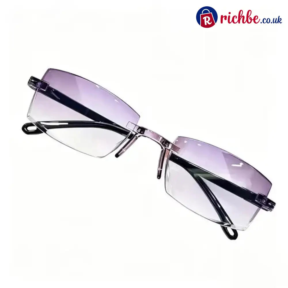 [Regain Your Youthful Vision] Smart Zoom Diamond-Cut Reading Glasses - Gray / Auto Zoom