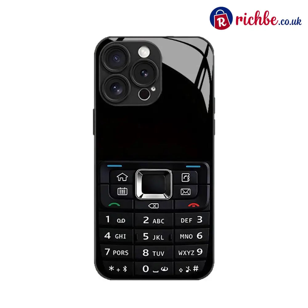 💕Retro Keypad Phone Case 📱 - Black / 17 - Hot Sale