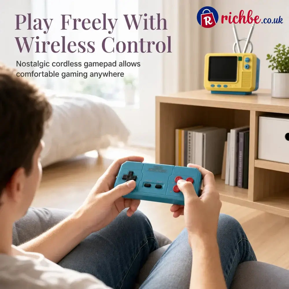 🎮 Retro Mini Tv Game Console - Blue
