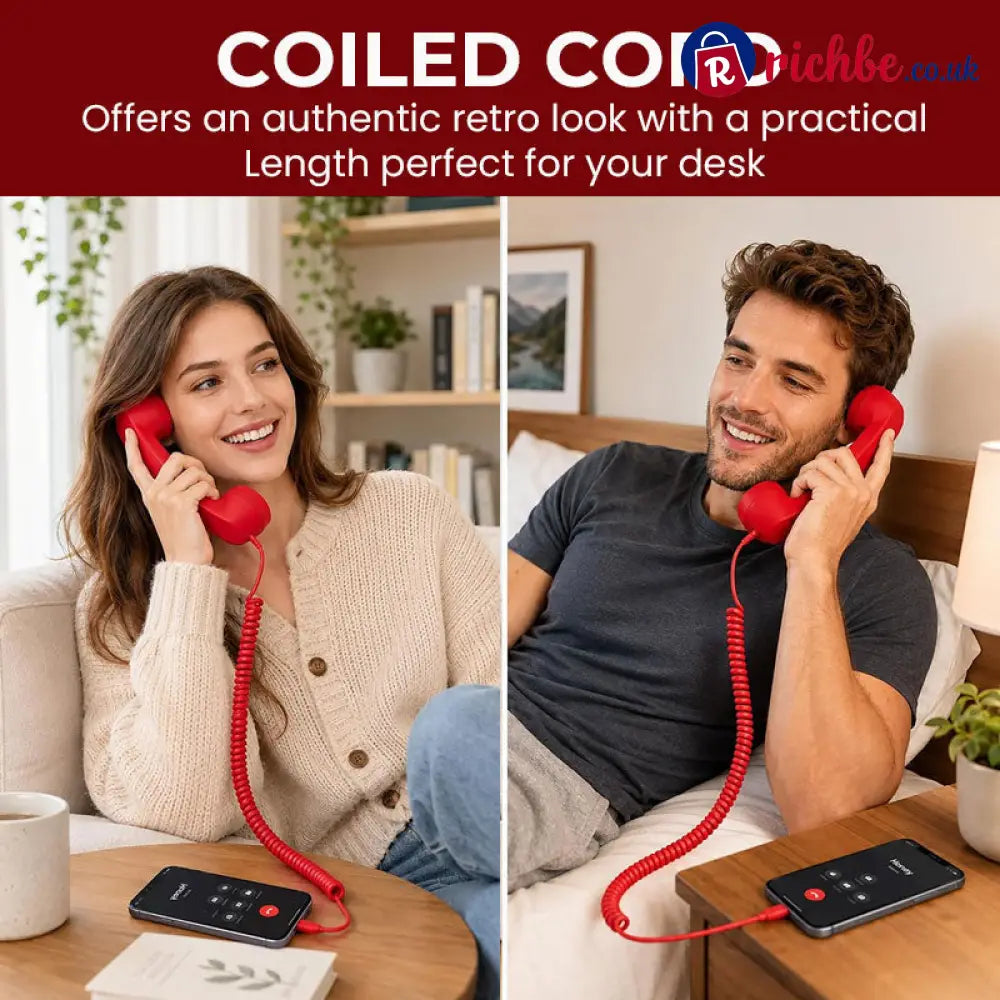 Retro Phone Handset for Smartphones - Houseware & Kitchen