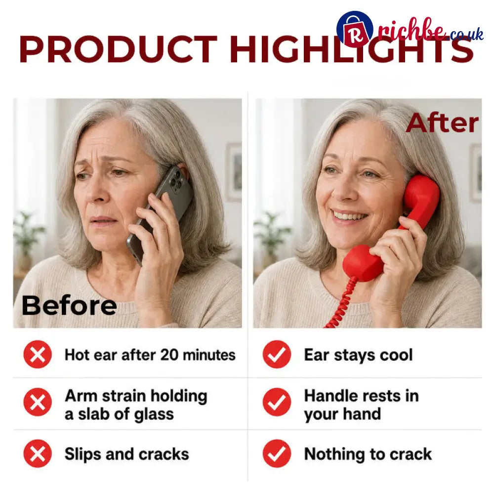 Retro Phone Handset for Smartphones - Houseware & Kitchen