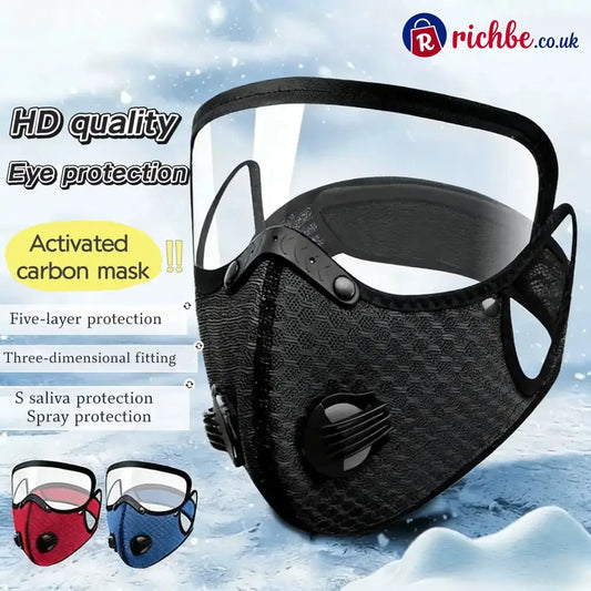 Reusable Carbon Filter Dust Mask – Built for Active Lifestyles