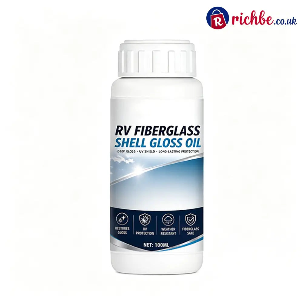 ✨ RV Fiberglass Gloss Oil Shine Restorer – UV‑Protective Easy‑Apply Long‑Lasting ✨ - Car Accessories