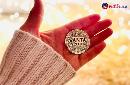 🎄🎅Santa Gold Coin ‘THANK YOU For The Milk & Cookies’!