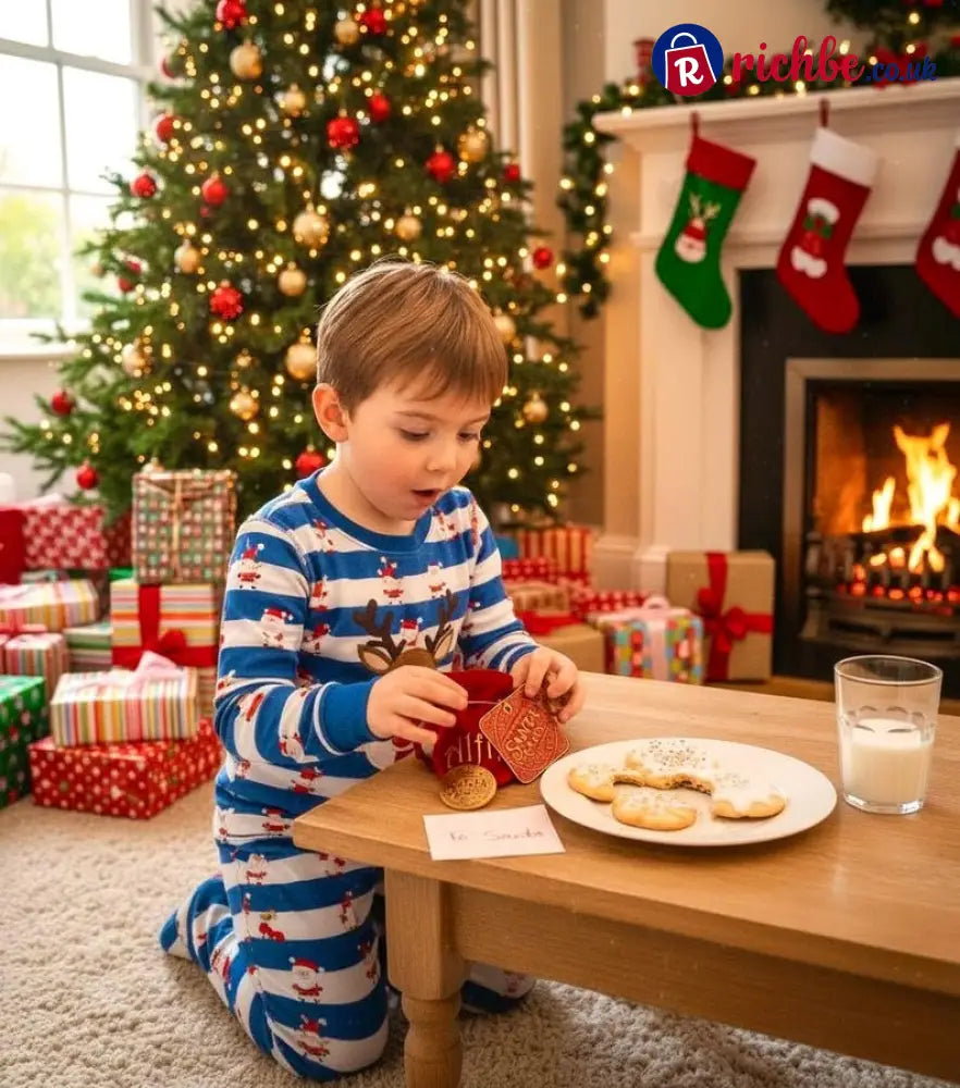 🎄🎅Santa Gold Coin ‘THANK YOU For The Milk & Cookies’!