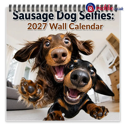 Sausage Dog Selfies 2027 Wall Calendar 🐶📸 - 2027 CALENDAR
