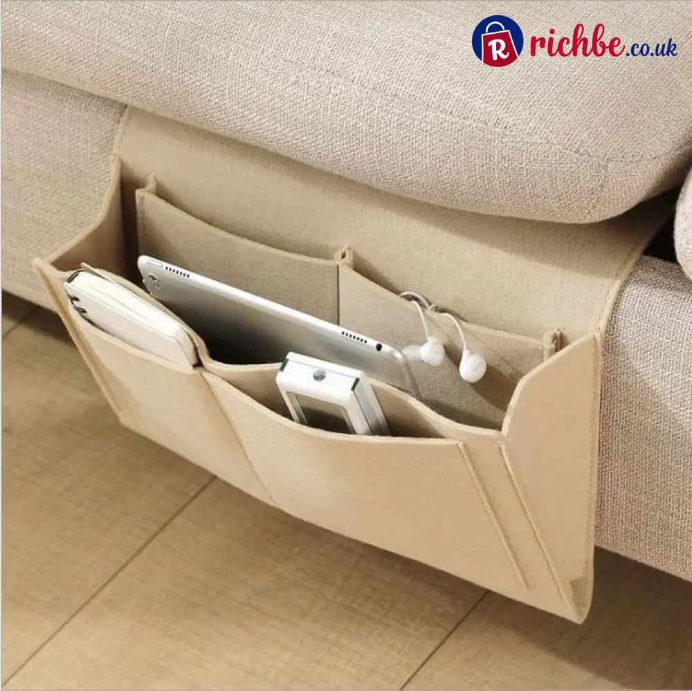 🛏️ Save 49% ! 🧺 Bedside Hanging Caddy – Multi‑pocket felt organizer for dorm & bunk ✨ - Hot sale