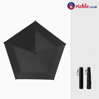✨ Say Goodbye to Bulky Umbrellas – Ultra-Light Sun & Rain Protection for On-the-Go! ✨ - Black🔥 / Buy 1 - Hot Sale