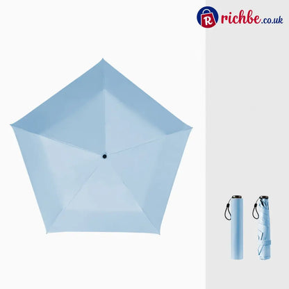 ✨ Say Goodbye to Bulky Umbrellas – Ultra-Light Sun & Rain Protection for On-the-Go! ✨ - Blue / Buy 1 - Hot Sale
