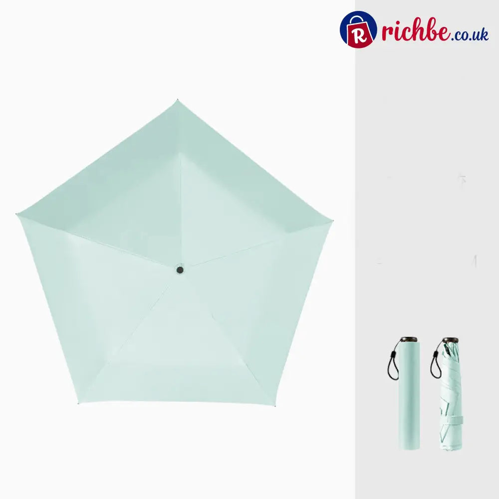 ✨ Say Goodbye to Bulky Umbrellas – Ultra-Light Sun & Rain Protection for On-the-Go! ✨ - Green / Buy 1 - Hot Sale