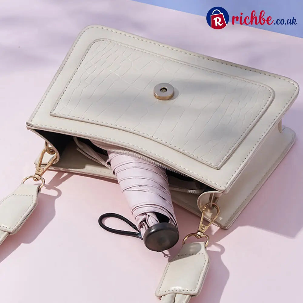✨ Say Goodbye to Bulky Umbrellas – Ultra-Light Sun & Rain Protection for On-the-Go! ✨ - Hot Sale