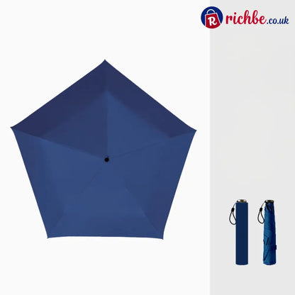 ✨ Say Goodbye to Bulky Umbrellas – Ultra-Light Sun & Rain Protection for On-the-Go! ✨ - Navy Blue / Buy 1 - Hot Sale