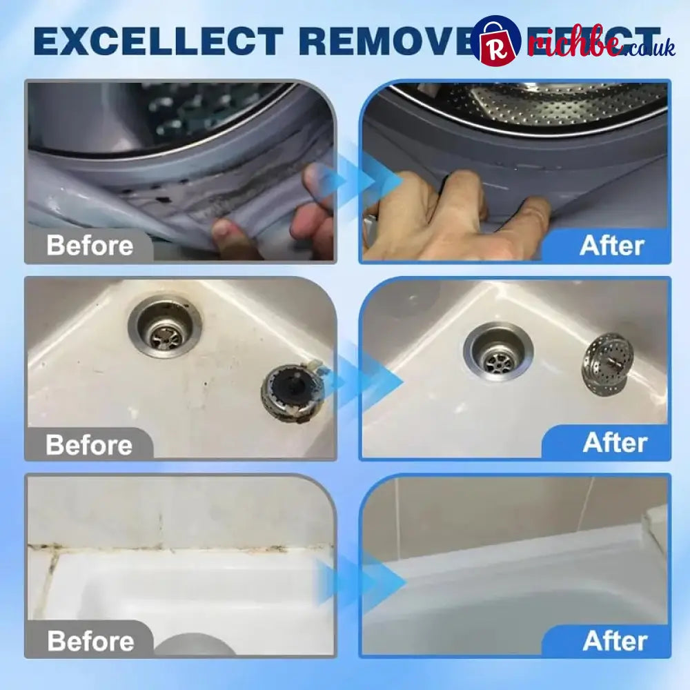 ✨Say Goodbye to Stubborn Mold! Multi-Purpose Mold Remover Gel + Scrub Brush 🧼