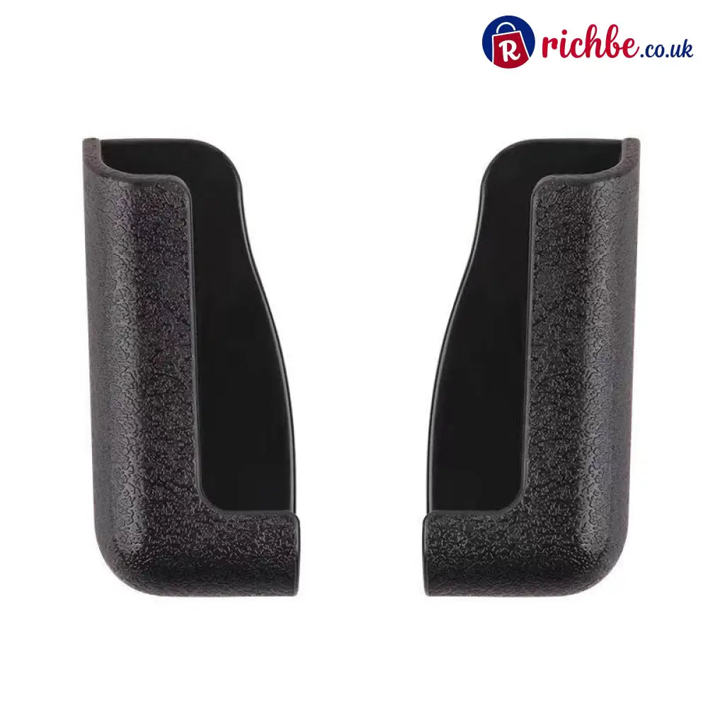 Self Adhesive Dashboard Mount Car Phone Holder - Black / 1 Pair