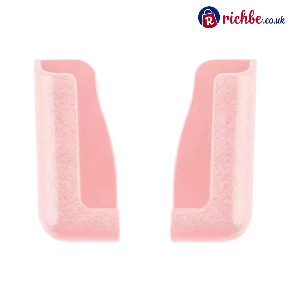 Self Adhesive Dashboard Mount Car Phone Holder - Pink / 1 Pair
