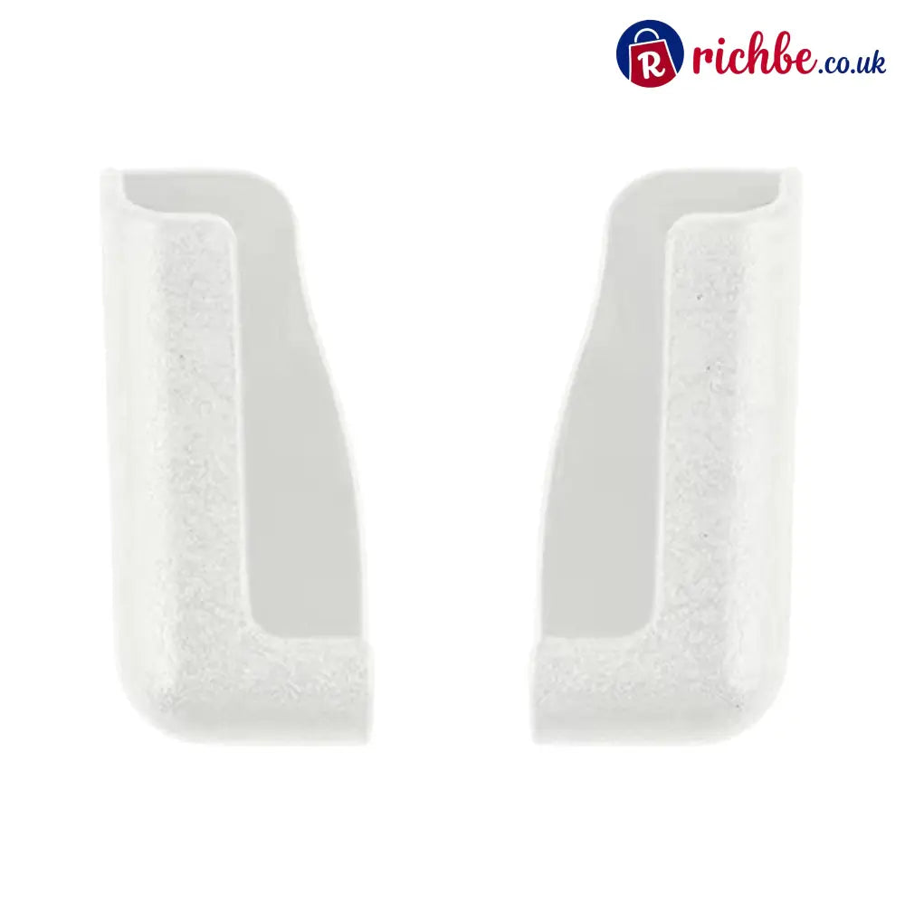 Self Adhesive Dashboard Mount Car Phone Holder - White / 1 Pair
