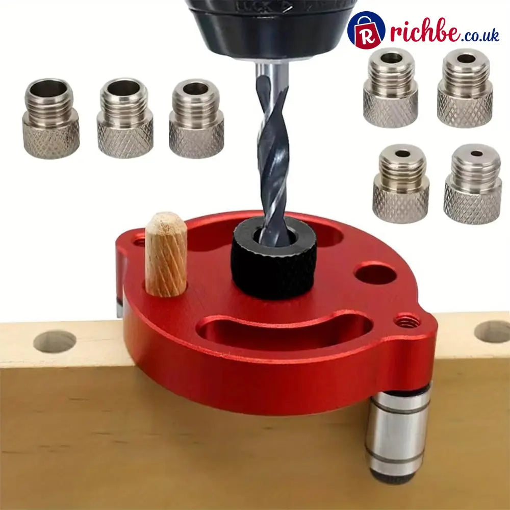 Self-Centering Doweling Jig,, with free 8 Interchangeable Bushings