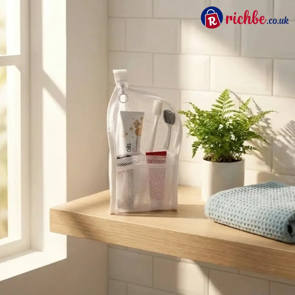 Self-Standing Toiletry & Cosmetic Storage Bag