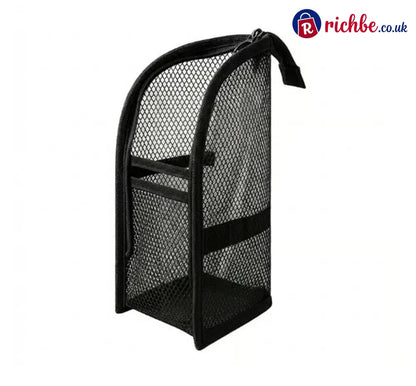 Self-Standing Toiletry & Cosmetic Storage Bag - Black